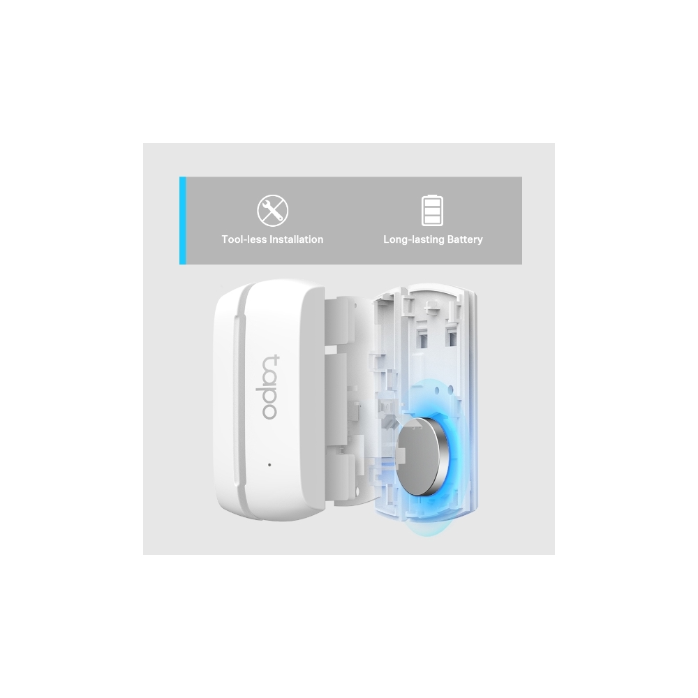 Tp-Link Tapo T110, Smart Contact Sensor, White