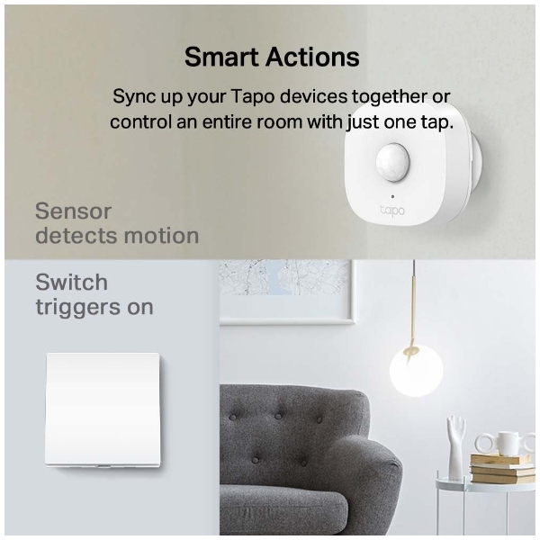 ჭკვიანი ჩამრთველი Tp-Link Tapo S210, Smart Light Switch, White