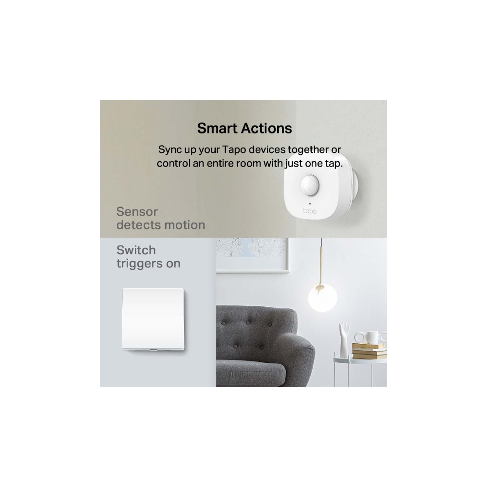 ჭკვიანი ჩამრთველი Tp-Link Tapo S210, Smart Light Switch, White