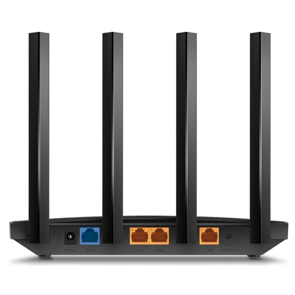 როუტერი Tp-Link Archer AX12 AX1500, 1201Mbps, Router, Black