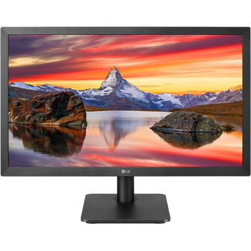 მონიტორი LG 22MP400-B.AMA, 22", Monitor, FHD, IPS, HDMI, Black