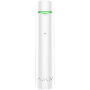 შუშის სენსორი Ajax 5288.05.WH1, Glass Break Detector, White