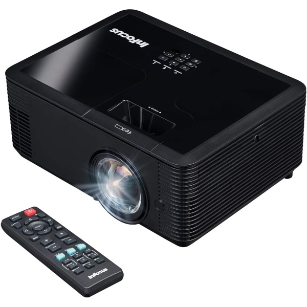 პროექტორი InFocus IN138HDST P117, DLP Projector, FHD 1920x1080, 4000lm, Black