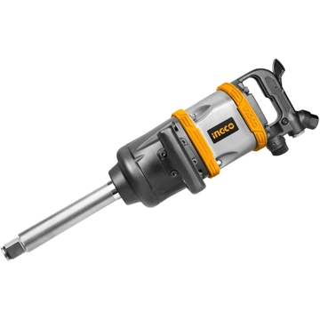 ქანჩსახრახნი Ingco AIW11222, Impact Wrench, Black/Orange