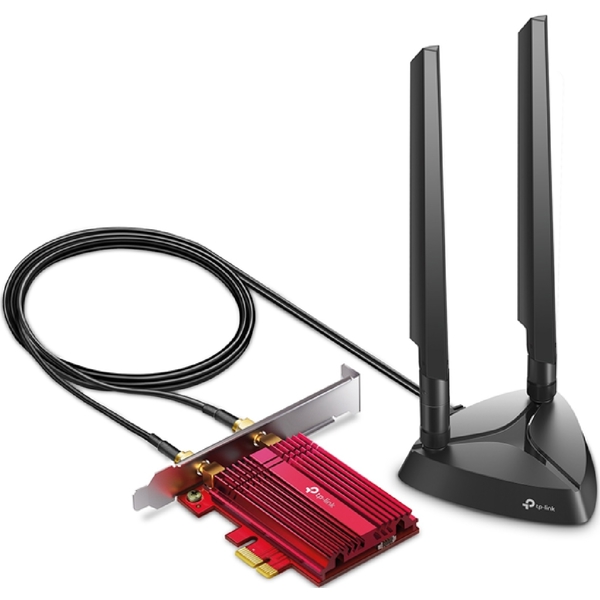 Wi-Fi ადაპტერი TP-LINK ARCHER TXE75E, Network Adapter, Black