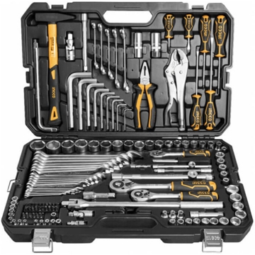 ხელსაწყოების ნაკრები Ingco HKTHP21421, Tool Set, Black/Orange