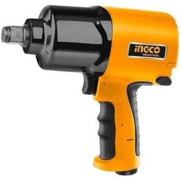 Ingco AIW341301, Cordless Impact Wrench, Black/Orange