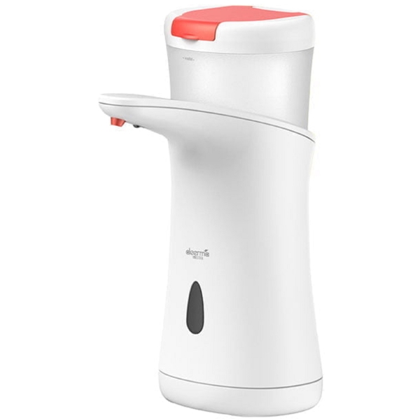 საპნის დისპენსერი Xiaomi Deerma DEM-XS100, Foaming Hand Washer Soap Dispenser, White/Red