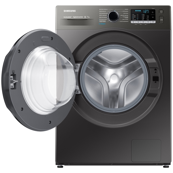 Samsung WW70AGAS25AXLP, 7Kg, A, 1200Rpm, 75Db, Washing Machine, Grey