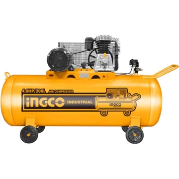 Ingco AC402001, 3000W, 200L, Air Compressor, Black/Orange