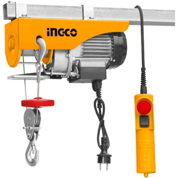 Ingco EH5001, 500Kg, Electric Hoist, Grey/Orange