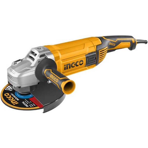 Ingco AG26008, 230mm, 2600Rpm, Black/Orange