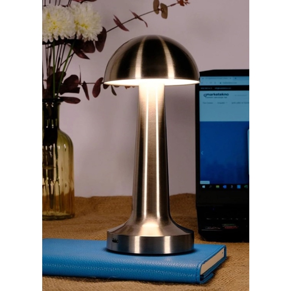 მაგიდის სანათი ACK AF11-00293, 3.7W, Table Lamp, Mettalic