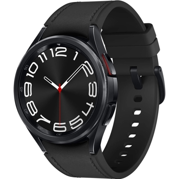 Samsung SM-R960NZKACIS Galaxy Watch 6, 1,5", IP68 Waterproof, Bluetooth, Wi-Fi, Smart Watch, Black