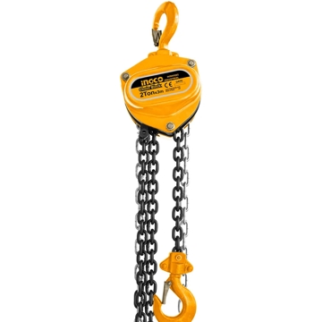 Ingco HCBK0202, 2T, Chain Block, Black/Orange