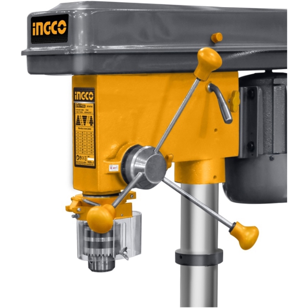 Ingco DP207502, 750W, 20mm, Column Drill, Grey/Orange