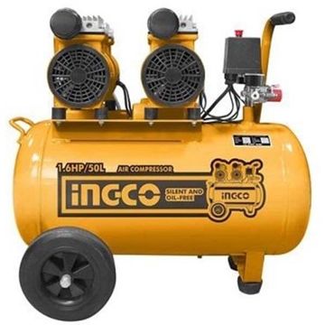 Ingco ACS215506, 600W, 50L, Air Compressor, Black/Orange