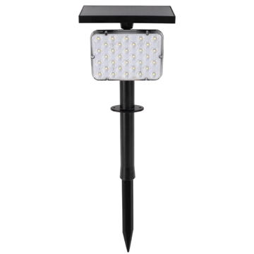 მზის სანათი ACK AG60-01801, 10W, Solar Light, Black