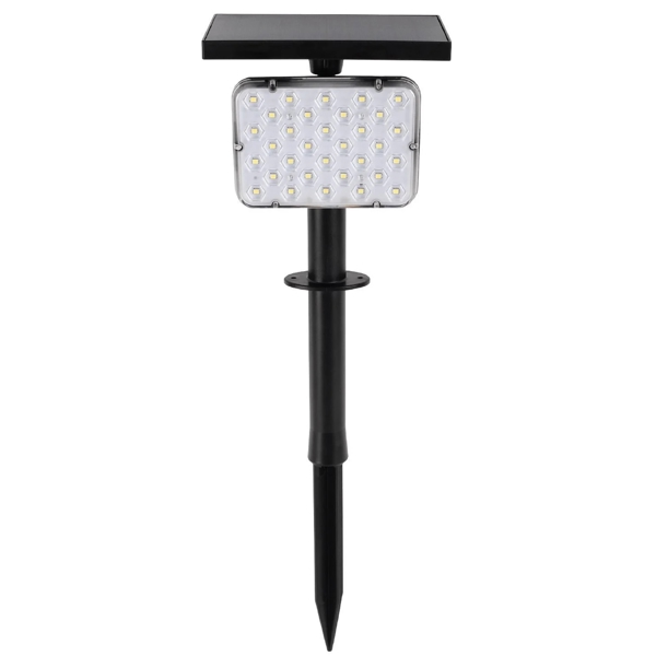 მზის სანათი ACK AG60-01801, 10W, Solar Light, Black