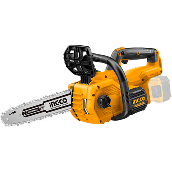 Ingco CGSLI201286, Cordless Chainsaw, Black/Orange