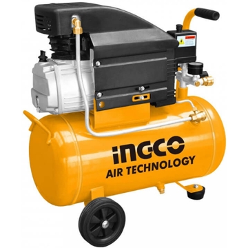 Ingco AC20248, 1.5kW, 24L, Air Compressor, Black/Orange