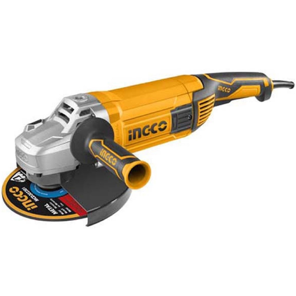 Ingco AG24008, 230mm, 6300Rpm, Grey/Orange