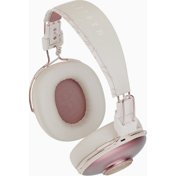 House Of Marley EM-JH143-CP, Headset, Wireless, Bluetooth, USB, 3.5mm, Pink