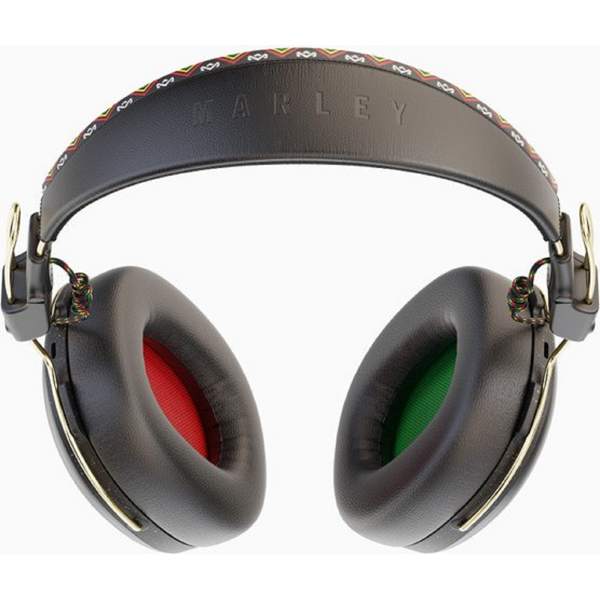 House of Marley EM-JH143-RA Positive Vibration, Headset, Wireless, Bluetooth, USB, 3.5mm, Rasta