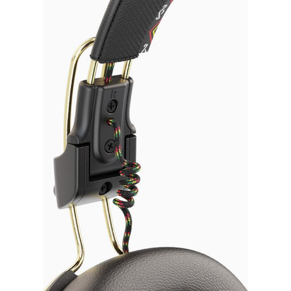 House of Marley EM-JH143-RA Positive Vibration, Headset, Wireless, Bluetooth, USB, 3.5mm, Rasta