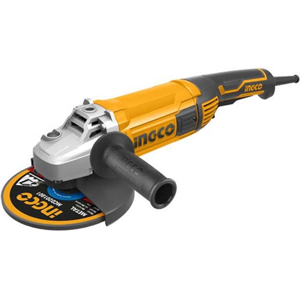 Ingco AG220018, 230mm, 6600Rpm, Black/Orange