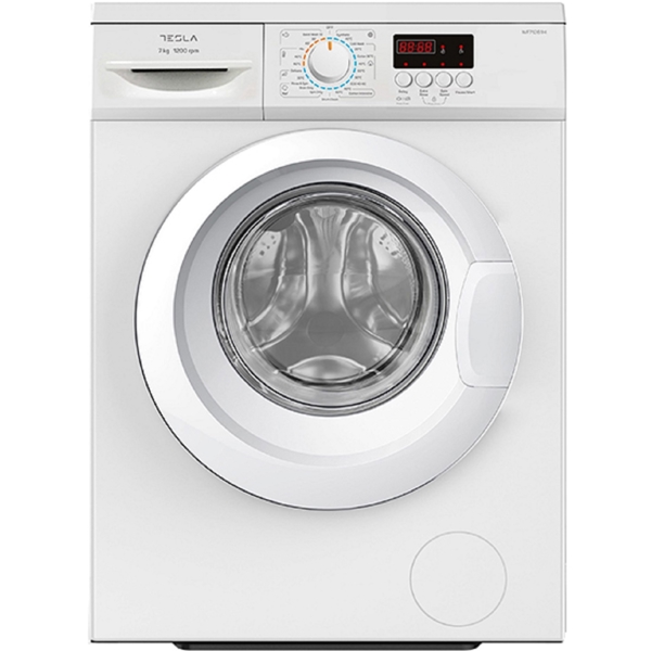 სარეცხი მანქანა Tesla WF71261M, 7Kg, D, 1200Rpm, 80dB, Washing Machine, White