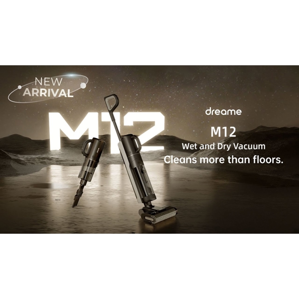 Dreame HHV3 M12, 0.7L, 300W, Vacuum Cleaner, Black