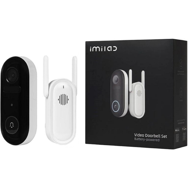 კარის ვიდეო ზარი Xiaomi Imilab CMSXJ33A, Smart Video Doorbell, white