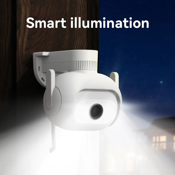 ვიდეო სათვალთვალო კამერა Xiaomi Imilab CMSXJ55A EC5 Floodlight, Outdoor Wireless Security Camera, White