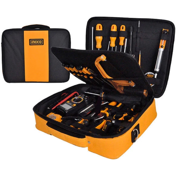 ხელსაწყოების ნაკრები Ingco HKTTS0511, Tool Set, Black/Orange