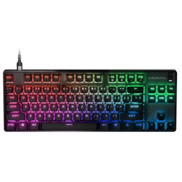 64847_SS Apex 9 TKL, Wired, RGB, USB-C, Gaming Keyboard, Black