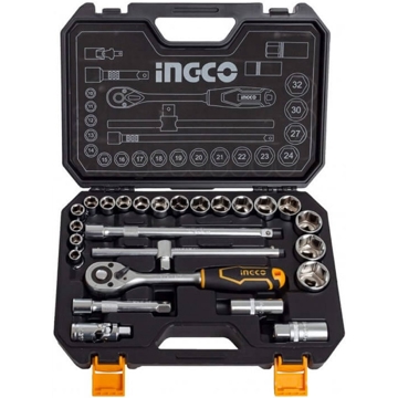 Ingco HKTS12251, Tool Set, Stainless Steel