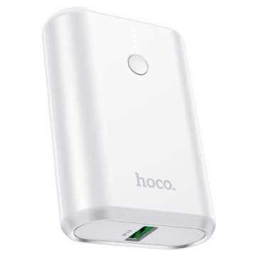 Hoco Q3 Mayflower, 10000mAh, USB, USB-C, Power Bank, White