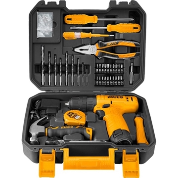 ხელსაწყოების ნაკრები Ingco HKTHP10811, Tool Set, Black/Orange