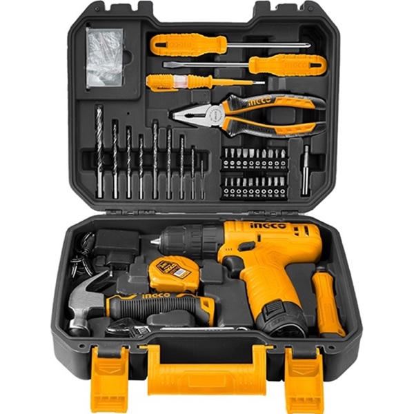 ხელსაწყოების ნაკრები Ingco HKTHP10811, Tool Set, Black/Orange