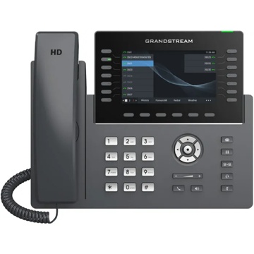 IP ტელეფონი Grandstream GRP2650, IP Phone, PoE, 6 SIP, 14 lines, Gigabit Port, Black