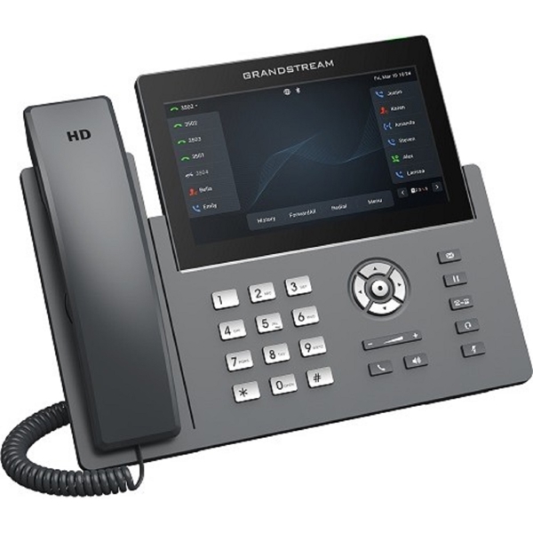 IP ტელეფონი Grandstream GRP2670, IP Phone, PoE, 6 SIP, 12 lines, Gigabit Port, Black