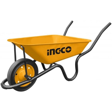 Ingco HHWB380008, 120Kg, wheelbarrow, Black/Orange