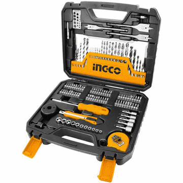 Ingco HKTAC011182, Tool Set, Orange/Silver