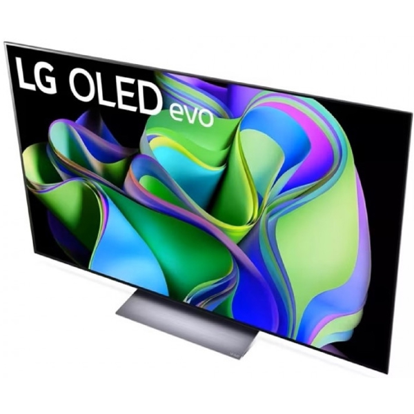 ტელევიზორი LG OLED65C36LC, 65", 4K UHD, Smart TV, USB, HDMI, LAN, BT, WIFI, Black