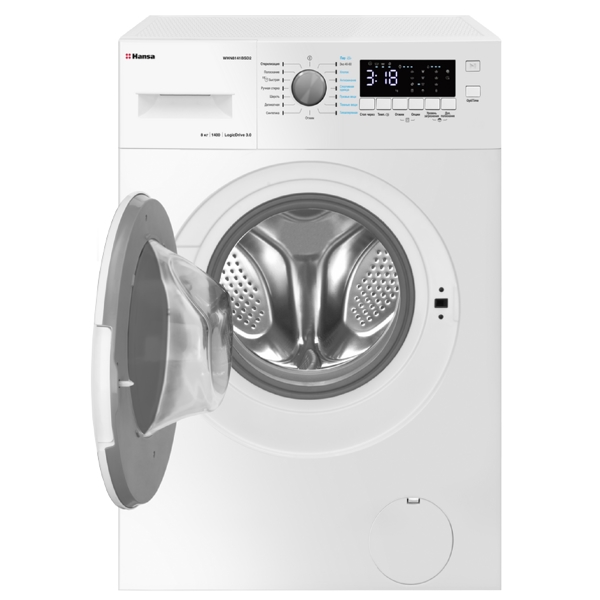 სარეცხი მანქანა Hansa WHN8141BSD2, 8Kg, A+++, 1400Rpm, 79Db, Washing Machine, White