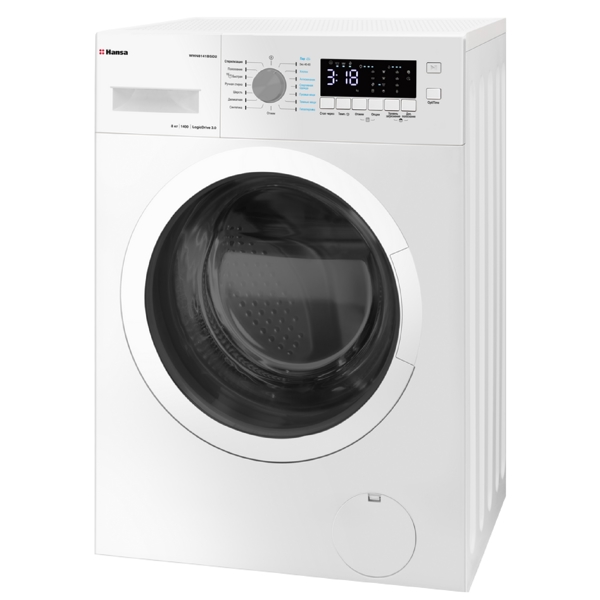 სარეცხი მანქანა Hansa WHN8141BSD2, 8Kg, A+++, 1400Rpm, 79Db, Washing Machine, White