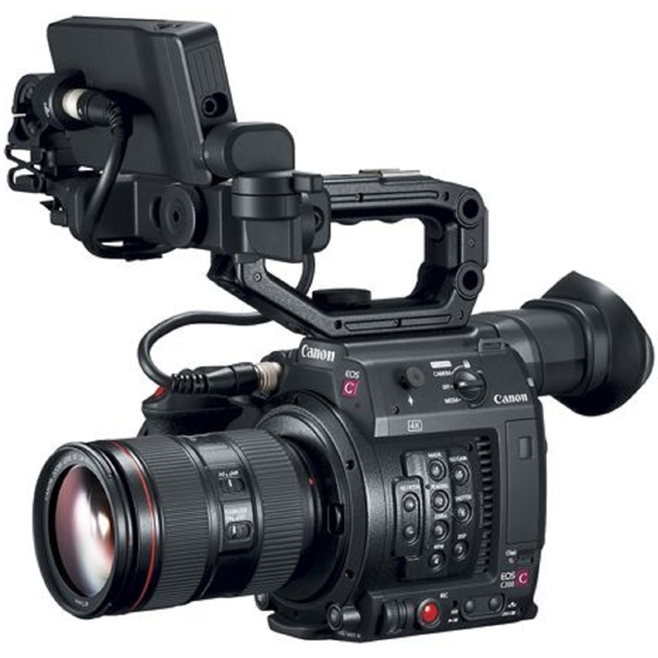 Canon 2215C003AA EOS C200, 4K, Professional Camcorder, Black