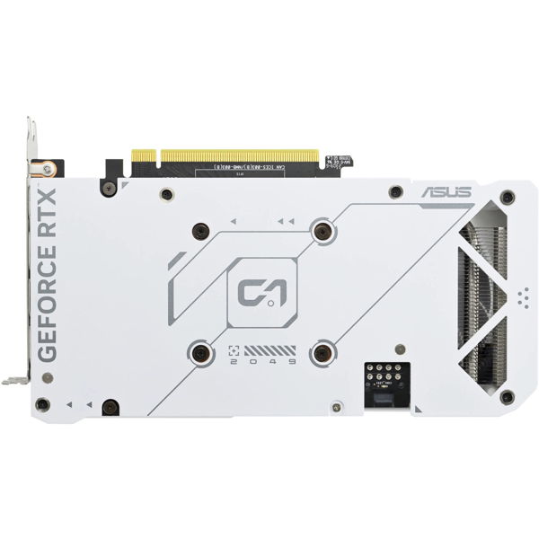 ვიდეო დაფა Asus 90YV0J42-M0NA00, GeForce RTX4060Ti, 8GB, 128bit, HDMI, DP, White