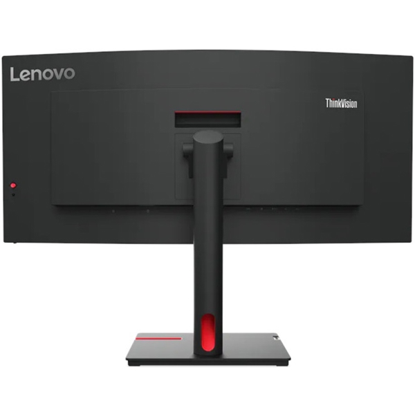 მონიტორი Lenovo 63D4GAT1EU T34W ThinkVision, 34", Curved Monitor, UWQHD, VA, USB, USB-C, HDMI, DP, RJ45, Black
